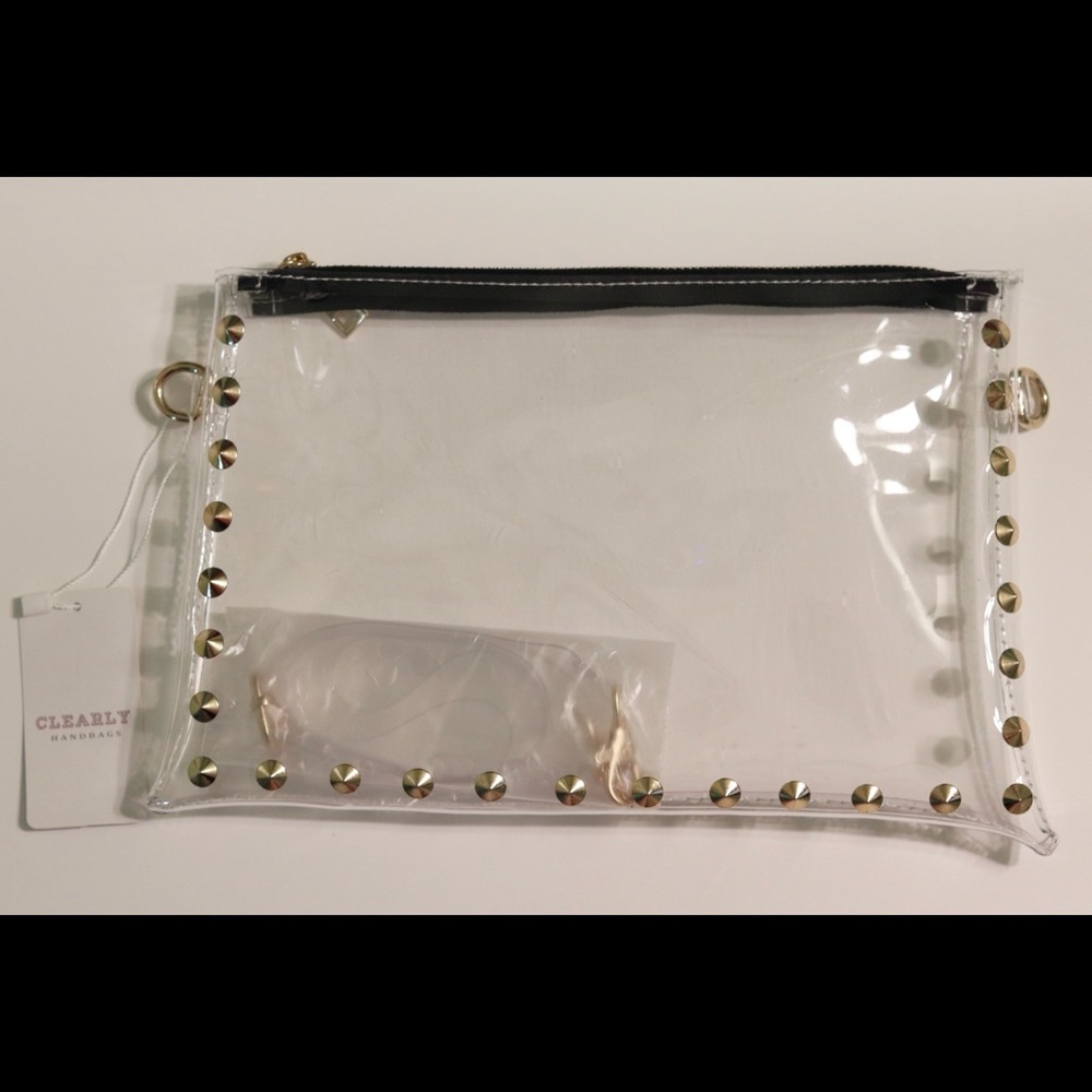 Clear Purse: The Parker in Black, Clearly Handbags